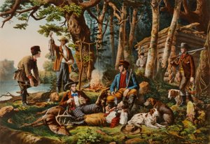 Camping. "Einige der richtigen Sorte"