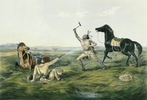 Der letzte Schuss, veröffentlicht von Currier & Ives