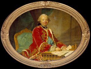 Porträt von Etienne Francois, Herzog von Choiseul Stainville