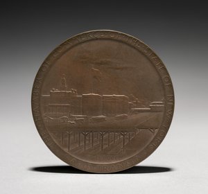Medaille: Abram Stevens Hewitt Rückseite, 1875-1925