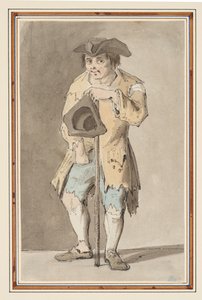 Studie eines Bettlers von Louis Philippe Boitard