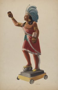 Indianer im Zigarrenladen