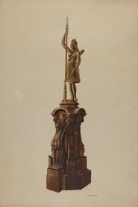 Treppenpfosten, 1938