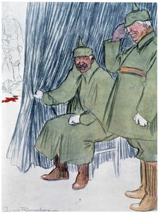 Miss Cavell, 1915: Die Hinrichtung von Edith Cavell, 1916 von Louis Raemaekers
