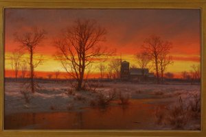 Sonnenuntergang, Winter