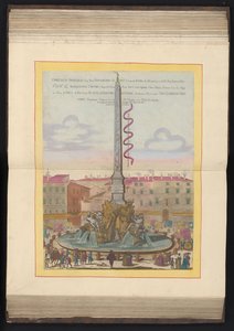Vierströmebrunnen in Rom von Louis Rouhier