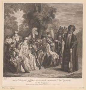 Doloride bittet Don Quichotte um Rache