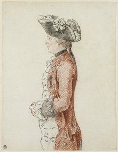 Porträt des Chevalier de Lézay von Louis de Carmontelle