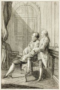 Der Herzog von Orléans und sein Sohn