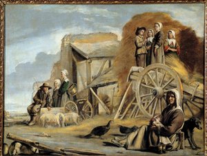 Der Wagen oder die Rückkehr des Heus von Louis le Nain