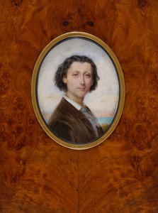 Porträt des Komponisten Franz Liszt 1811-1886, 1836 von Louise Besnard née Vaillant
