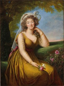 Jeanne Bécu, Gräfin Du Barry 1743-1793 von Elisabeth Louise Vigee Lebrun