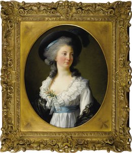 Porträt von Madame de Moreton, Comtesse de Chabrillan