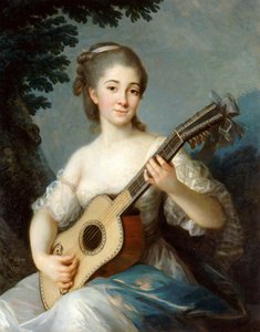 Porträt von Marie-Louise de Robien von Elisabeth Louise Vigee Lebrun