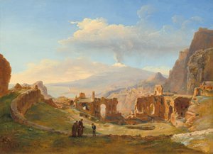 Das römische Theater in Taormina