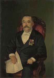 Johan François Adriaan Cateau van Rosevelt (1823-91). Chef des Bauamts und Generalagent der Einwanderung in Suriname von Lovera