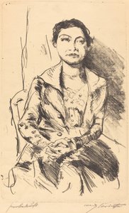 Anneliese Halbe, 1918 von Lovis Corinth