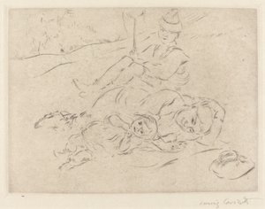Auf dem Lande, 1912 von Lovis Corinth