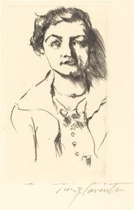 Bildnis einer Jungen Dame - Anneliese Halbe von Lovis Corinth