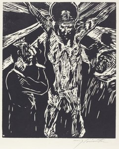 Christus am Kreuz von Lovis Corinth