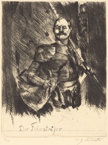 Der Fahnenträger von Lovis Corinth