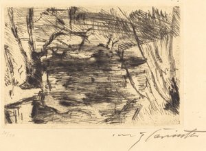 Der Neue See, 1920-1921 von Lovis Corinth