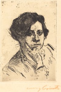 Frauenkopf, 1911 von Lovis Corinth