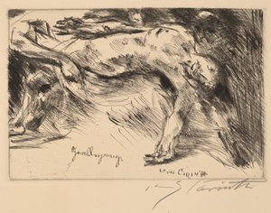 Grablegung, 1921-1922