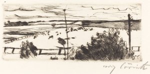Küste Seelandschaft, 1916 von Lovis Corinth