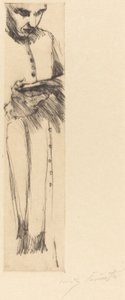 Lesender Mönch, 1916