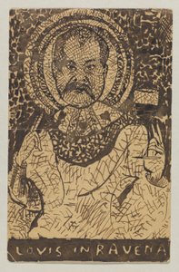 Lovis Corinth an Carl Strathmann: Postkarte, Poststempel 17. Mai 1897 (Ravenna) von Lovis Corinth