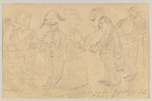Lovis Corinth an Carl Strathmann: Postkarte, Poststempel 8. November 1899 von Lovis Corinth