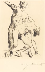 Odysseus und die Freier von Lovis Corinth