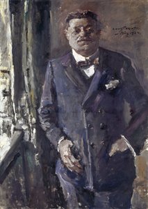 Porträt von Friedrich Ebert, Präsident des Deutschen Reiches von Lovis Corinth