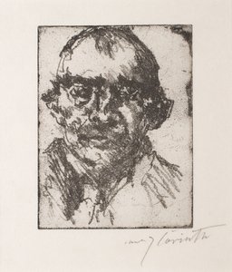 Selbstporträt von Lovis Corinth