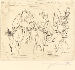 Sonntagsreiter, 1920 von Lovis Corinth