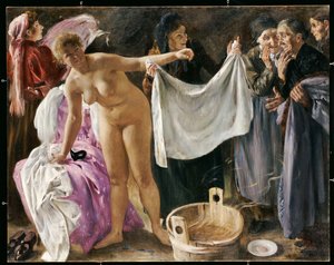 Die Hexen, 1897 von Lovis Corinth