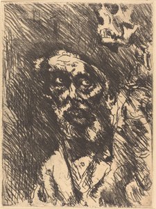 Tod und Greis von Lovis Corinth