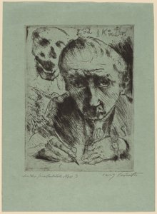 Tod und Künstler, 1920-1921