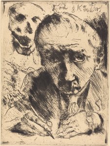 Tod und Künstler, 1921 veröffentlicht 1922