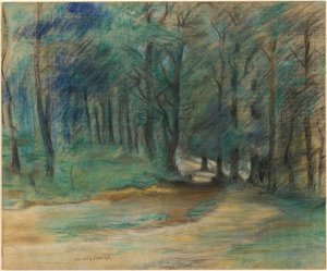 Waldweg von Lovis Corinth