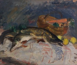 Stillleben mit Fischen
