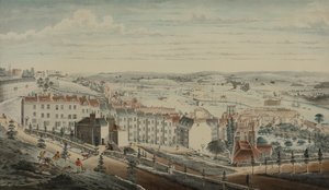 Ansicht von Granby Hill, Clifton, vom Westen von Lt.Col.William Booth