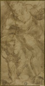 Mars und Amor von Luca Cambiaso