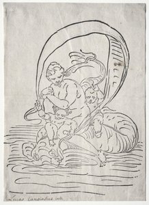 Der Triumph der Amphitrite von Luca Cambiaso