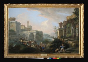 Capriccio mit der Ponte Rotto