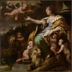 Allegorie der Großzügigkeit von Luca Giordano