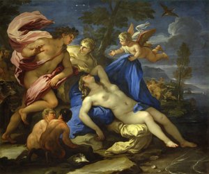 Ariadne von Theseus auf Naxos verlassen, ca. 1675-1680