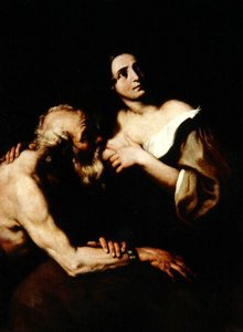 Römische Nächstenliebe von Luca Giordano