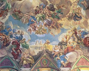 Triumph der Habsburger (unterer Teil der Decke)